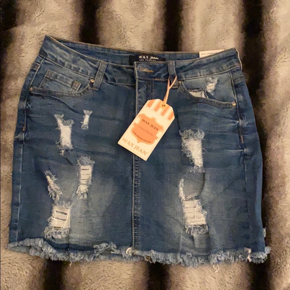 Jean skirt